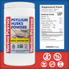 Yerba Prima Psyllium Husks Powder - 24 oz (Pack of 2) - Unflavored - Fine Ground - Natural Fiber Supplement with Soluble & Insoluble Fiber