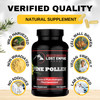 Pine Pollen Capsules - Non-Irradiated, Wild Harvested, Cell Wall Cracked Powder - Supplement Great for Men and Women for Energy, Vitality and Immunit