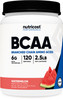 Nutricost BCAA Powder 2:1:1 (Watermelon, 120 Servings) - Gluten Free, Non-GMO, Vegetarian