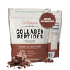 Live Conscious Collagen Peptides Powder - Chocolate Collagen Powder - Hair, Skin, Nail, and Joint Support - Type I & III Grass-Fed Collagen Supplemen