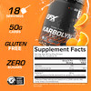 EFX Sports Karbolyn Fuel | Fast-Absorbing Carbohydrate Powder | Carb Load, Sustained Energy, Quick Recovery | Stimulant Free | 18 Servings (Orange)