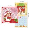 Strawberry Shortcake Calendar 2026 - Deluxe 2026 Strawberry Shortcake Wall Calendar Bundle with Over 100 Reminder Stickers (Gifts, Office Accessories