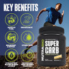NutraBio Super Carb, Carbohydrate Powder with Cluster Dextrin & Electrolytes, Advanced Carb Supplement Powder for Workout Fuel, Performance, and Musc