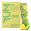 RAW Electrolytes Powder Hydration Drink Mix Packets, Bum Hydrate (Lemon Lime, 20 Servings) - Electrolyte Hydration Packets Supports Muscle Function &