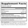 NATURELO Magnesium Powder - Whole Food Calm Magnesium Powder with Quinoa, Cauliflower, & Flaxseed for Stress Relief, Raspberry Lemon 85 Servings, 15o