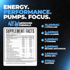 Wrecked Pre Workout Powder, Advanced Formula, Boosts Energy, Focus, Pumps & Performance, 10g L-Citrulline, 6.4g Beta Alanine, 5g Tyrosine, 1g Alpha G
