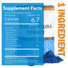 Organic Blue Spirulina Powder - 100% Pure Superfood Blue-Green Algae, Natural Food Coloring for Smoothies & Protein Drinks - Non GMO, Gluten-Free, Ve