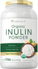 Carlyle Organic Inulin Powder 48oz | Prebiotic Fiber from Jerusalem Artichoke | Vegan, Vegetarian, Non-GMO & Gluten Free Supplement