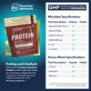 Essential Elements Plant-Based Organic Protein Powder - Creamy Chocolate Flavor - Vegan, Sugar-Fee & Keto-Friendly - Yellow Pea & Sacha Inchi Protein