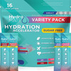 Electrolyte Powder Sugar-Free Hydration Packets Variety Pack HydroMATE 16 Sticks
