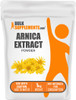 BulkSupplements.com Arnica Extract Powder - Herbal Supplement, from Dried Arnica Flowers, Servings Vary Per Use, 1kg (2.2 lbs) (Pack of 1)