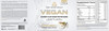 Core Nutritionals Vegan Gourmet Plant Based Protein Blend | with Vegan BCAAs | Lactose, Soy, Sugar, & Gluten Free | 21g Pea Protein | 2 Pound (Vanill