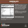 MTN OPS Magnum Chocolate Protein Powder, 23g of Whey Isolate Protein & Milk Protein with BCAAs, Zero Sugar & Gluten Free, 30-Servings