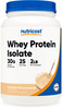 Nutricost Whey Protein Isolate Powder (Cake Batter, 2LBS)