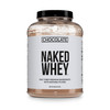NAKED Whey Protein Supplement Powder, Chocolate, GMO Free, Soy Free, Gluten Free Aid Muscle Growth and Recovery 60 Servings, 5 Ib