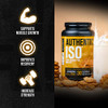 Jacked Factory Authentic ISO Whey Protein Isolate Powder - Low Carb, Non-GMO Muscle Building Protein w/No Fillers, Post Workout Recovery - 30 Serving