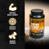 Jacked Factory Authentic ISO Whey Protein Isolate Powder - Low Carb, Non-GMO Muscle Building Protein w/No Fillers, Post Workout Recovery - 30 Serving