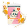 Myprotein Clear Whey Isolate Protein Powder, 1.1 Lb (20 Servings) Peach Mango, 20g Protein per Serving, Naturally Flavored Drink Mix, Daily Protein I