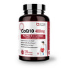NATURE TARGET CoQ10-400mg with PQQ, Omega-3s & L-Carnitine, High Absorption Coenzyme-Q10 with BioPerine, Supports Heart, Brain, Immune System, Energy