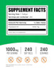 BulkSupplements.com Flaxseed Oil Softgels - Flaxseed Supplement, Flaxseed Oil 1000mg Softgels - Herbal Supplement, Gluten Free, 1 Softgel per Serving