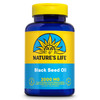 Nature's Life Black Seed Oil 2000mg - Nigella Sativa Oil, Cold Pressed from Black Seeds - w/Thymoquinone, Omega 6 9 - Joint Support, Digestion, Immun