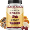 SMNutrition Mushroom Gummies for Adults | with Lions Mane, Turkey Tail, Reishi, Cordyceps, Chaga & Maitake | Support Cognitive Function & Immune Heal