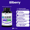 Healthfare Bilberry Supplement for Eyes | 5000mg Extract | Vision & Eye Health Support | Antioxidant Support | 200 Vegan Capsules | Extra Strength |