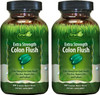 Irwin Naturals Extra Strength Colon Flush  60 Liquid Soft-Gels  Gentle Digestive & Elimination Support - 2 Pack
