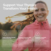 Livingood Daily Thyroid Support Supplement, 16-in-1 Wellness Blend with Adaptogenic Herbs, Iodine, Magnesium and Selenium, Thyroid Support for Women