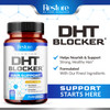 DHT Blocker Hair Growth Support Supplement - Saw Palmetto + Hair Vitamins for Women & Men - Supports Healthy Hair Growth & Thick & Strong-Hair - May