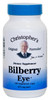 Christopher's Original Formulas Bilberry Eye  435 mg, 100 Vegetarian Capsules  Herbal Blend to Support Eye Health & Antioxidant Intake