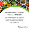 NaturesPlus Herbal Actives Tri-Immune, Extended Release - 60 Tablets - Vegetarian, Gluten Free - 30 Servings
