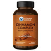 Vitamin World Cinnamon Complex with Chromium, Cinnamon Supplements with High-Potency Chromium for Healthy Metabolism & Antioxidant Protection, 120 Ca