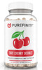 PUREFINITY Tart Cherry Capsules  Uric Acid Flush & Cleanse to Support Joint & Muscle Comfort with 3000 mg Raw Extract, Non-GMO, Gluten Free, Vegan 