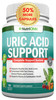 Uric Acid Flush - Herbal Uric Acid Cleanse Supplement - With Tart Cherry, Celery Seed Extract, Chanca Piedra, Devils Claw & Green Coffee Bean - Vega