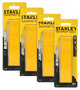Stanley 11-325T 25mm Heavy Duty Quick-Point Snap-Off Blades with Dispenser, Pack of 10 (4)