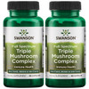 Swanson Full Spectrum Triple Mushroom Complex 60 Capsules (2 Pack)