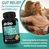 Colon Cleanser Detox for Weight Flush - 15 Day Colon Cleanse Pills with Ginger - Fast Natural Laxative, Constipation Relief, Bowel Movement Supplemen