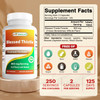Best Naturals Blessed Thistle Breastfeeding Lactation Capsules - 800mg/Serving - 250 Count