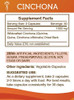 Secrets of the Tribe Cinchona 60 Capsules, 1000 mg, Wildcrafted Cinchona (Quinine, Quina, Cinchona officinalis) Dried Bark (60 Capsules)
