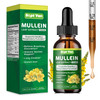 Mullein Drops for Lungs - 1500mg Mullein Leaf Extract Liquid Organic Herbal Supplement Support Lung Detox & Cleanse, Immune, Respiratory Function for