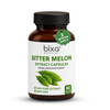 bixa BOTANICAL Bitter Melon Extract | Karela | Momordica Charantia 450 mg Vegitarian Capsules| Gluten Free, Non-GMO, Steam Sterlized, Vegan, 100% Pur