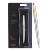 Parker Galaxy Ss Steel Gt Ball Pen, Gold Trim
