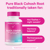 Pink Stork Black Cohosh Supplements for Women - 540 mg Pure Black Cohosh for Perimenopause, Menopause Support- 30 Capsules
