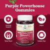 Elderberry Vitamin C and Zinc Gummies - Advanced Immune Booster Sambucus Elderberry Gummies for Adults - Super Antioxidants Supplement Immunity Vegan