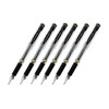 Uni-Ball Signo UM-153 Gel Ink Rollerball Pen, 1.0mm, Broad Point, Black Ink, Pack of 6