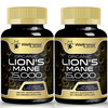 Lions Mane Supplement Capsules - 120 Count - Mushroom Supplement, Brain Supplements for Memory and Focus, Lion's Mane Mushroom Capsules - Cognitive &
