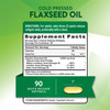 Nature's Truth Flaxseed Oil Softgels | 90 Count | Cold Pressed, Non-GMO & Gluten Free Supplement