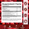 Vitamatic Tart Cherry with Celery Seed Gummies - 4000mg Equivalent Per Serving (from 10:1 Extract 400 mg)