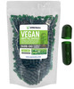 XPRS Nutra Size 00 Empty Capsules - 500 Count Empty Vegan Capsules - Vegetarian Empty Pills - DIY Vegetable Capsule Filling- Veggie Pill Caps (Forest